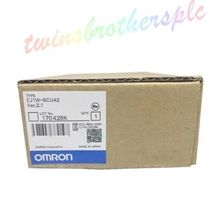 Original Omron CJ1W-SCU42 PLC Unit Module New In Box CJ1W-SCU42 - Picture 1 of 5