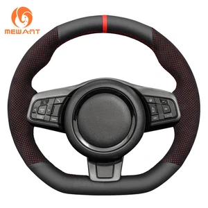 Alcantara Leather Car Steering Wheel Cover for Jaguar F-Type (X152) 2013-2020 - Picture 1 of 8