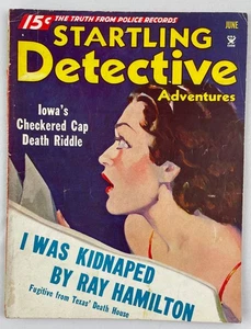 Startling Detective Adventures, June 1935, Vintage True Crime Stories, Pulp - Picture 1 of 6