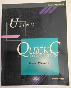 Mit QuickC von Werner Feibel. Softcover 1988. Fein. - Bild 1 von 11