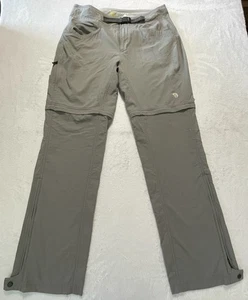 Mountain Hardwear Hiking Pants Convertible Drawstring Waist Size 6/32 - Picture 1 of 8