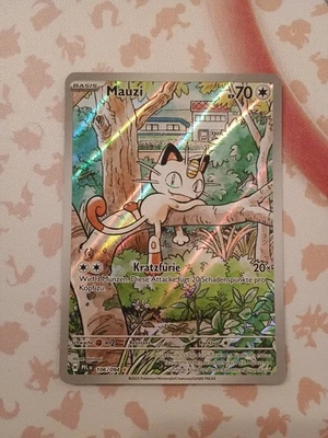 Mauzi 106/094 Fatale Flammen Pokemon Karte Deutsch Near Mint Boosterfrisch - Bild 1 von 2