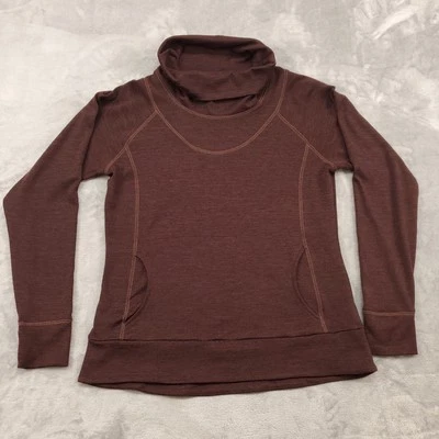 Kuhl Pullover Womens Large High Neck Stretch Thumbholes Pockets 4186 22F - Image 1 of 4