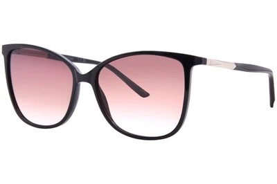Gafas de sol para mujer Calvin Klein CK25504S 001 negro/marrón oscuro 57-15-145 Foto 1 de 4