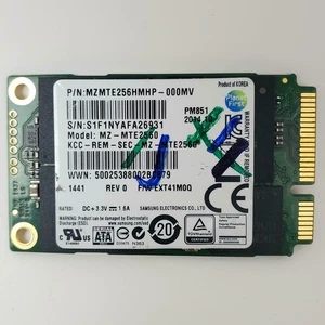 Samsung MZ-MTE2560 256GB mSATA Internal SSD | Grade A | 8203 - Picture 1 of 2