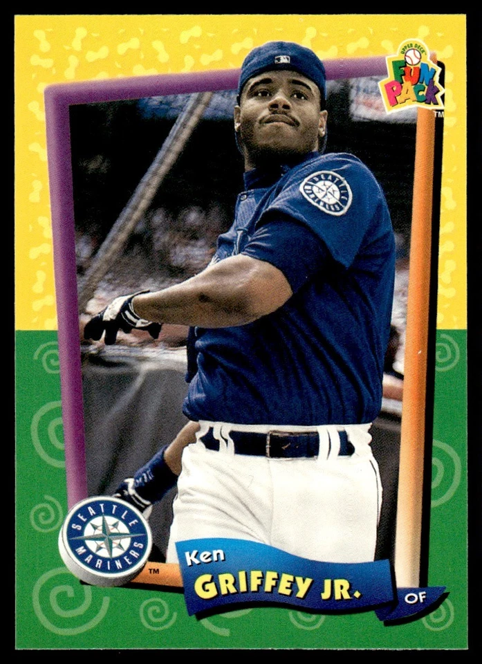 1994 Upper Deck Fun Pack Ken Griffey Jr. Seattle Mariners #24 - Image 1 of 2