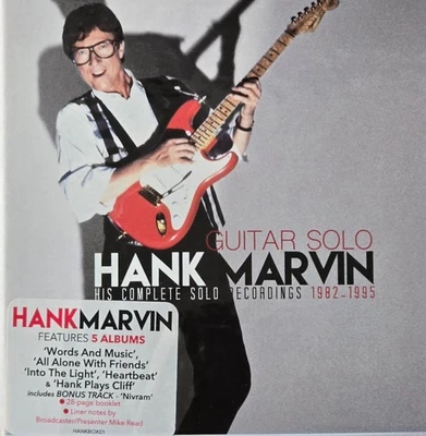 HANK MARVIN (THE SHADOWS)GUITAR SOLO-THE COMPLETE SOLO RECORDINGS 1982-1995 5CD - Image 1 of 4