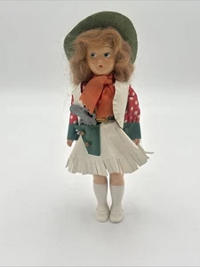 Vintage 50-60er Jahre Miniatur Cowgirl Puppe - Bild 1 von 17