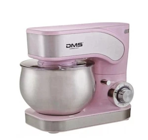 DMS Küchenmaschine KM-1600P 6 Liter Edelstahlschüssel 1600 W rosa - Bild 1 von 1