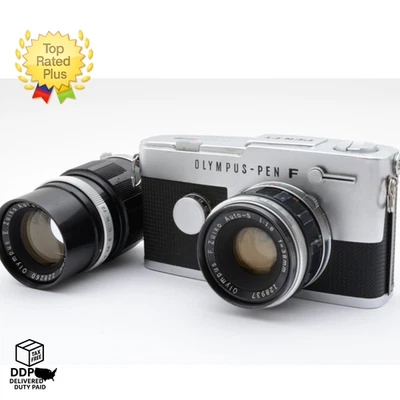 2 Objektiv【FAST NEUWERTIG】Olympus Pen FT 35mm Filmkamera 38mm F1.8 100mm... - Bild 1 von 4