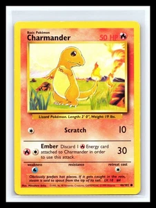 💥 Charmander # 46/102 | Juego base | | Juego de cartas coleccionables Pokemon 1999 vintage | - Imagen 1 de 2