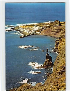 Postcard Aerial View El Dedo de Dios Agaete Gran Canaria Canary Islands Spain - Picture 1 of 2