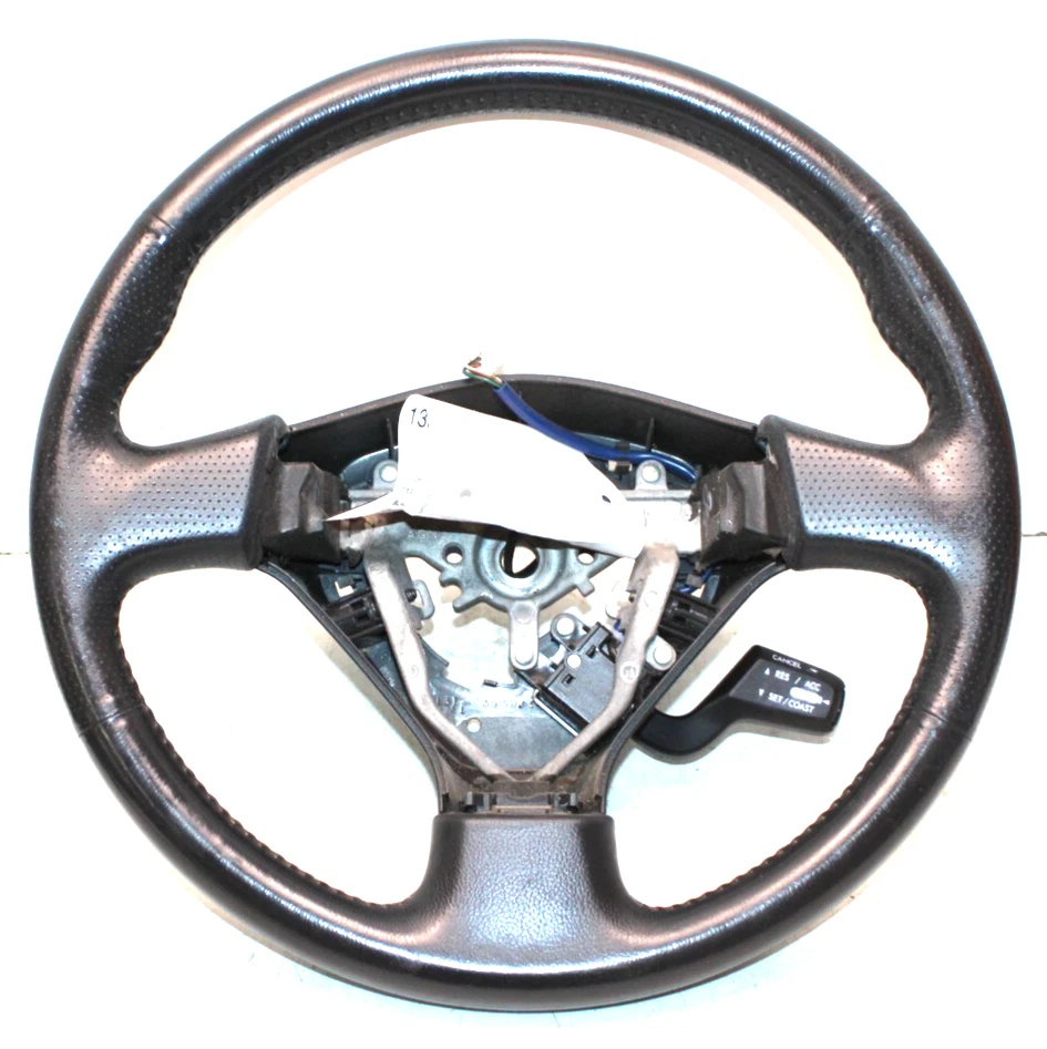2007-08 SUBARU FORESTER  STEERING WHEEL LEATHER CRUISE OEM P/N 34312AG013JC - Image 1 of 4