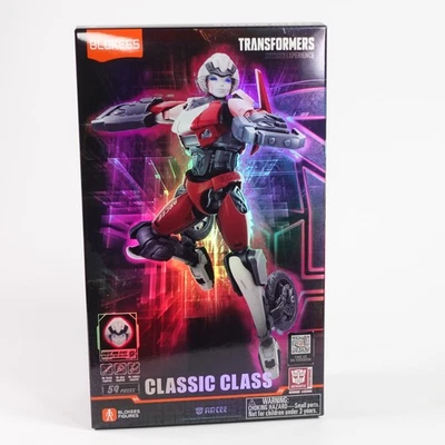 Boneco Blokees Transformers Arcee Classic Class 07 Snap Model Kit 5,5" novo - Imagem 1 de 4