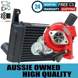 GEN1 High Flow Turbo Charger+63mm Intercooler For Nissan Navara D22 YD25 2.5L - Bild 1 von 11
