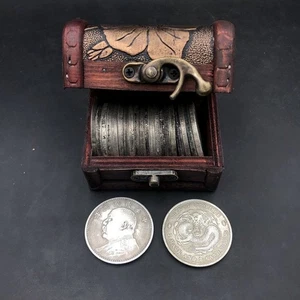 Vintage Chinesisches Set 27 Teile zufällige Auswahl mit Aufbewahrungsbox - Bild 1 von 10