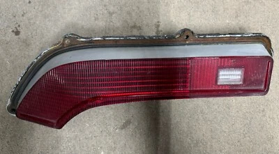 1969 Pontiac Catalina / Executive Left LH Rear Tail Light Lens Used OEM 69 - Image 1 of 4