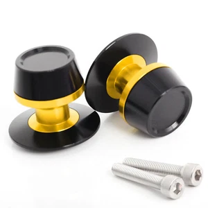 10MM Gold Swingarm Spools Screws For Ninja 250R 08 09 10 11 12 - Foto 1 di 6