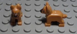 Figura de Lego animal perro ocre 1 pieza - Imagen 1 de 1