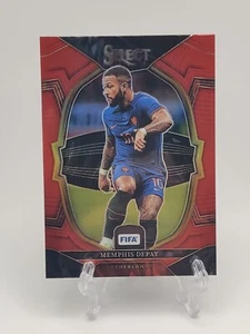 2022-23 Select FIFA Memphis Depay #93 Red Prizm Países Bajos Holandeses - Imagen 1 de 2