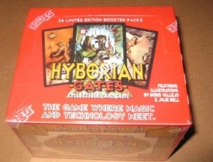 Hyborian Gates CCG ungeöffnete Booster Pack Box Boris Vallejo Julie Bell "VICTORIA" - Bild 1 von 1