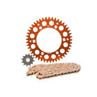 Primary Drive Alloy Kit & Gold Plated Mx Race Chain For Husqvarna Fe 350 2014-16