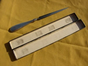 VINTAGE LETTER OPENER 1978 – MONOGRAMMED – STERLING SILVER B 1.0 OZ. - Bild 1 von 7