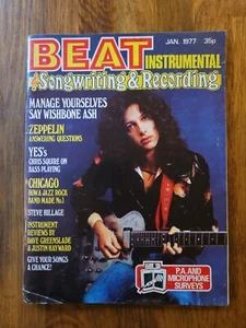 Beat Instrumental January 1977 Wishbone Ash Cover Led Zeppelin Interview - Picture 1 of 4