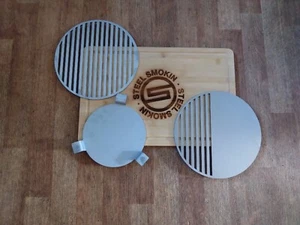 Lidl Mini Kamado Upgrade ie: Heat Deflector Replacement Grill & Grill / Plancha  - Picture 1 of 10