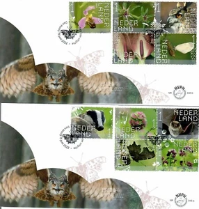 Nederland - FDC 845 a+b Beleef de natuur - Picture 1 of 1