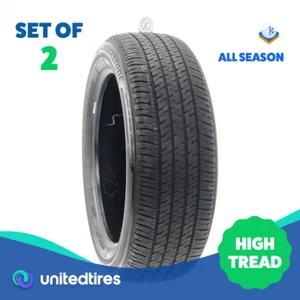 Set of (2) Used 235/55R20 Bridgestone Ecopia H/L 422 Plus 102V - 8/32 - Picture 1 of 4