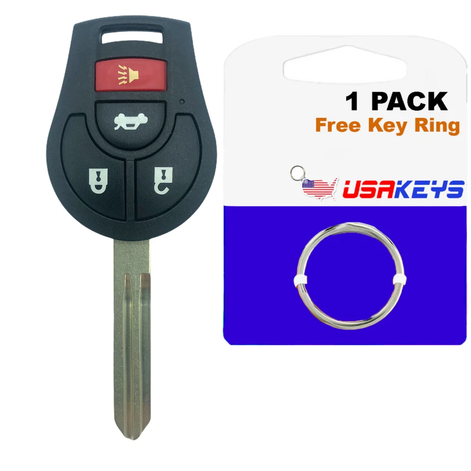  For Nissan Rogue Cube 2008 2009 2010 2011 2012 2013 2014 Keyless Remote Key - Image 1 of 1
