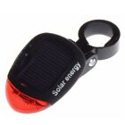 Solar Power Rechargeable Bicycle Taillights Night Riding Warning LED Lights