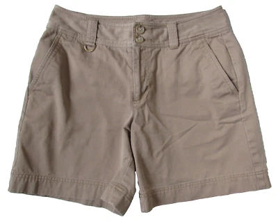 Lauren Ralph Lauren Women's 100% Cotton Khaki Beige Tan Chino Shorts 4 27 x 6.5 - Image 1 of 4