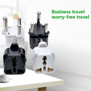 Adaptador universal Reino Unido UA UE EURO a Sudáfrica conector de viaje - Imagen 1 de 5