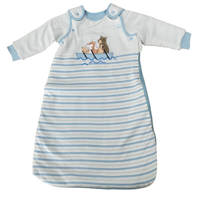 Baby Boy Girl Sleeping Bags 2.5 Tog Detachable Arms Age 0 - 18 Months • 12.95£