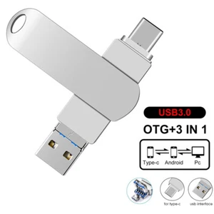 Clé USB 2 To 3 en 1 Type C clé USB OTG Memory Stick externe pour PC Android Type-c - Photo 1/12
