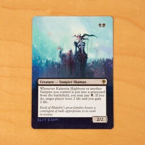 MtG - Kalastria Highborn - (Worldwide) Altered Hand Painted Magic: the Gathering - Picture 1 of 1