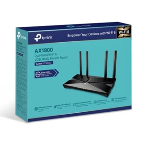 TP-Link Archer VX1800v AX1800 Dual-Band Wi-Fi 6 VDSL2 Modem Router for all NBN - Picture 1 of 3