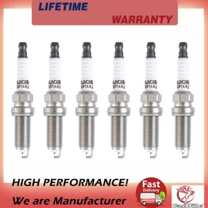6 X Spark Plugs Laser Iridium Resistor DILKAR7B11 /1406 Fits For Infiniti Nissan - Bild 1 von 12