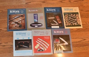 1984 The National Knife Magazine lot of 7 knife collector - Picture 1 of 5
