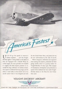 Vought 1940 - Sikorsky Aircraft anuncio 7/31/2023f - Imagen 1 de 1