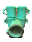 Fire King Jadeite Oven Ware C Handle Mugs QTY of 5