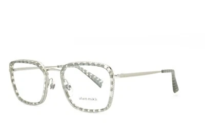 Alain Mikli Nuevas Gafas Auténticas 2028 001 50-21-140 BEAUCARRE GRIS PLATA Foto 1 de 4