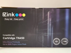 E-Z Ink (TM) Compatible Toner Cartridge Replacement for Brother TN450-Black - Picture 1 of 5