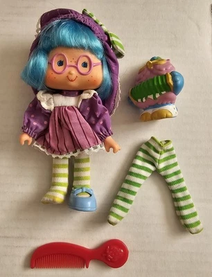 Juego de cepillos vintage de fresa Shortcake fiesta complaciente ciruela pudín saúco búho Foto 1 de 4