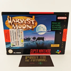SNES Super Nintendo HARVEST MOON OVP CIB PAL - Bild 1 von 17