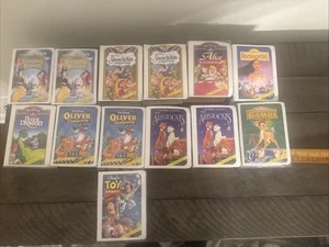 LOTTO DI 13 FIGURINE GIOCATTOLO VINTAGE DISNEY MASTERPIECE MCDONALD'S HAPPY MEAL - In scatola - Foto 1 di 2