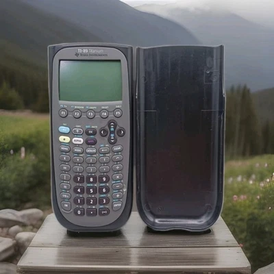 Texas Instruments TI-89 Titanium Graphing Calculator with Cover Tested Works - Image 1 of 4