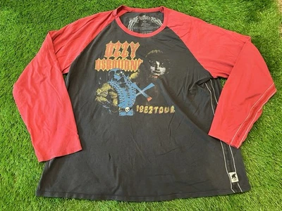 Trunk Ltd - Ozzy Ozbourne 1982 Tour Diary Of A Madman - Camiseta de béisbol - XL Foto 1 de 4